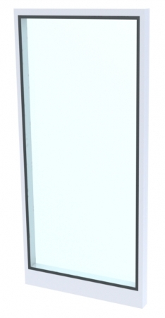 Fully Flush Full-Length Window Panel