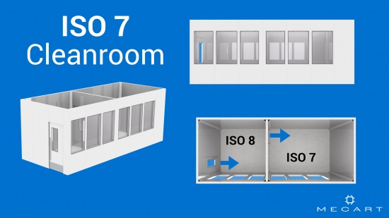 ISO 7 clean room layout