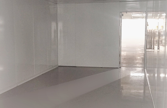 550 x 354 - ISO 7 CLEANROOM FOR ELECTRONIC COMPONENT PRODUCTION