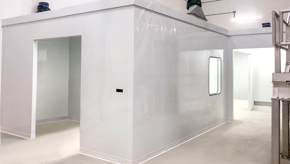 ISO 7 Cleanroom for Nutraceutical Industry - 1150 x 600