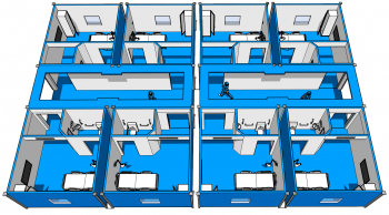 negative pressure isolation room hospital mecart covid 19