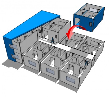 negative pressure isolation room hospital mecart covid 19