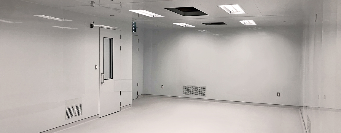 Biotech - Cell production room 1150 x 450 px