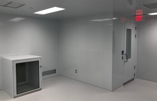 Cell Processing Lab - 550 x 354 - Exit Door - Passtrough