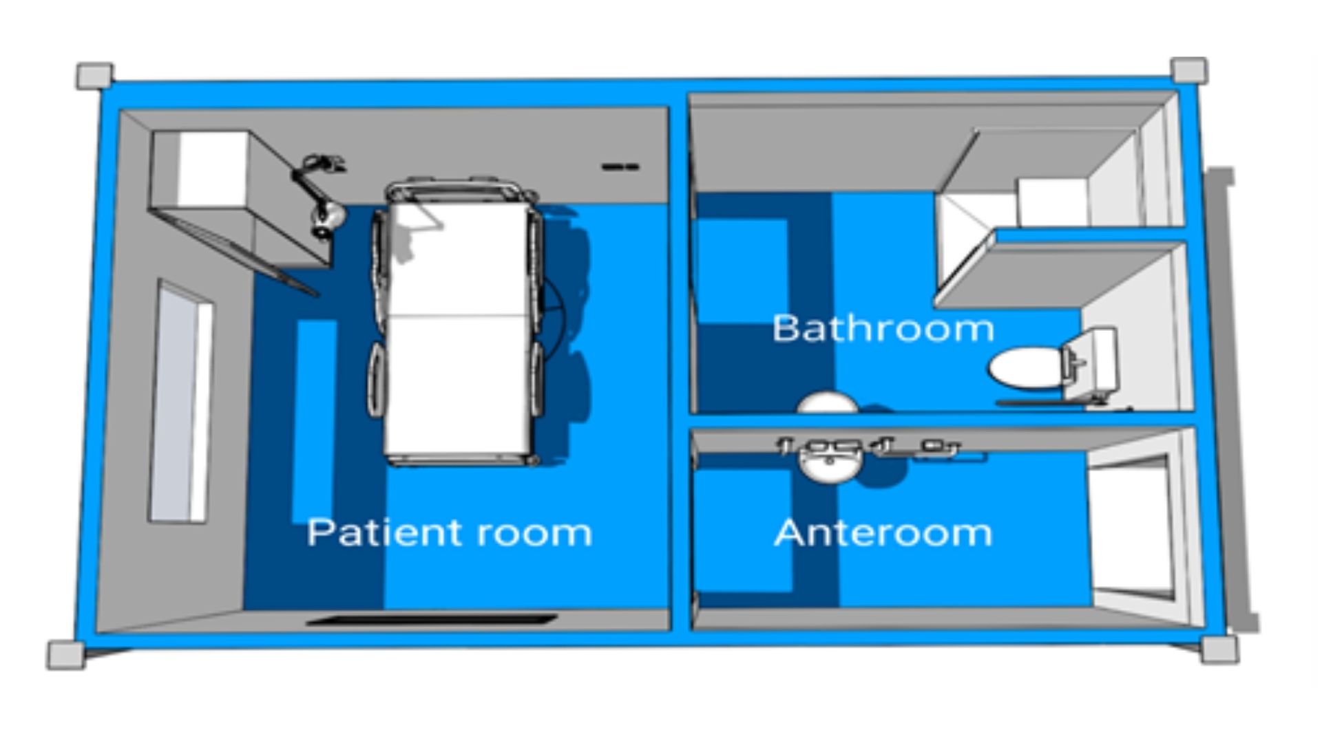 Prefab Hospital - Modular Hospital room