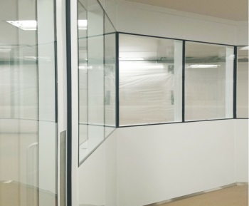 pharmaceutical cleanroom window panel