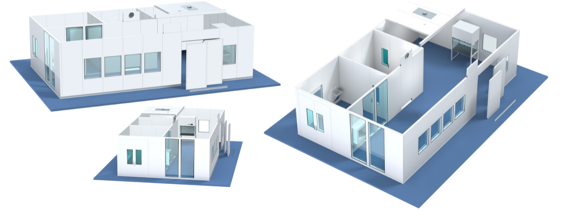 modular cleanroom panel system