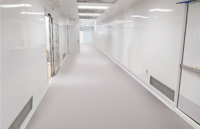 CLASS 10000 Cleanroom / ISO 7 CLEANROOM FOR ELECTRONIC COMPONENT PRODUCTION