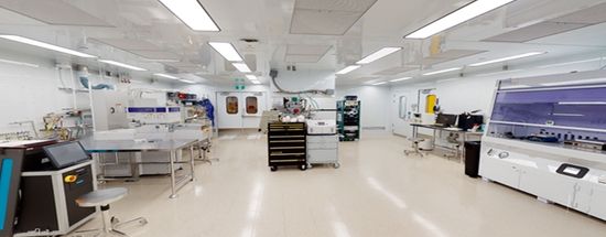 Microelectronics and semiconductors cleanroom (2)