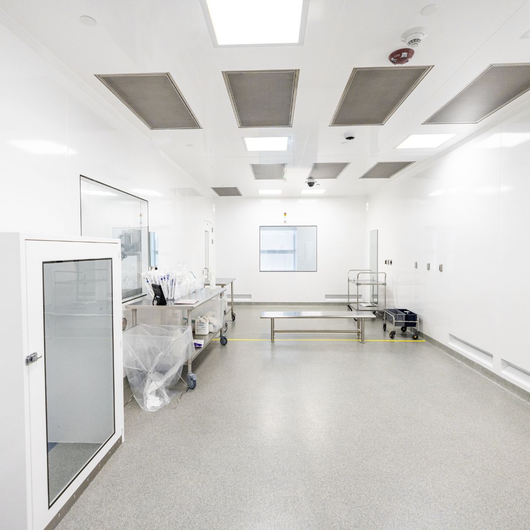 Freestanding Cleanroom for 503B Compounding Pharmacy - MECART Cleanroms - 1080 x 1080